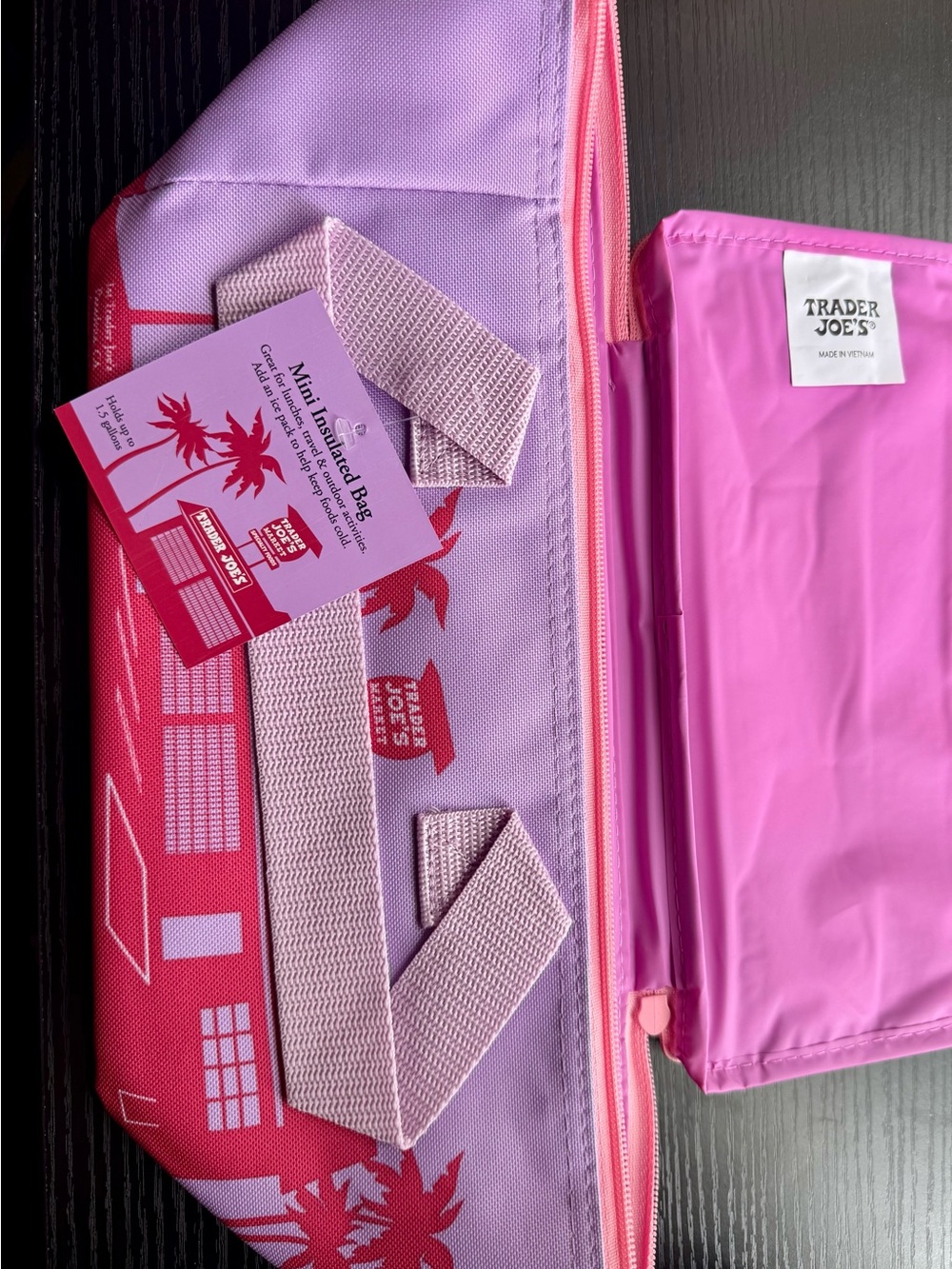 Viral Sold Out Trader Joe’s Mini Insulated Tote Summer Collection 2026 - Picture 2 of 4